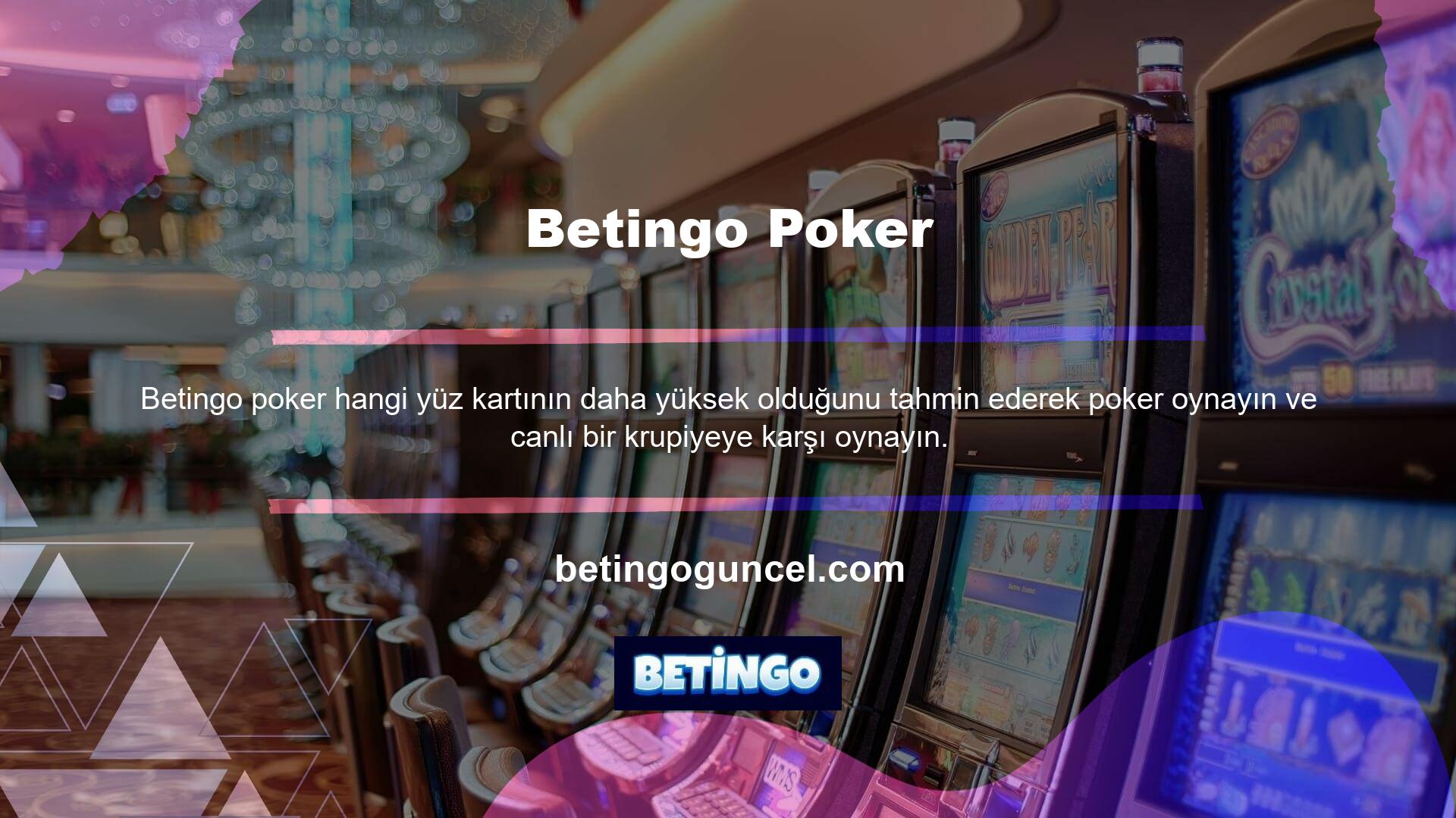 Ayrıca oyunun Türkçe versiyonu canlı casinoda da oynanabilmektedir