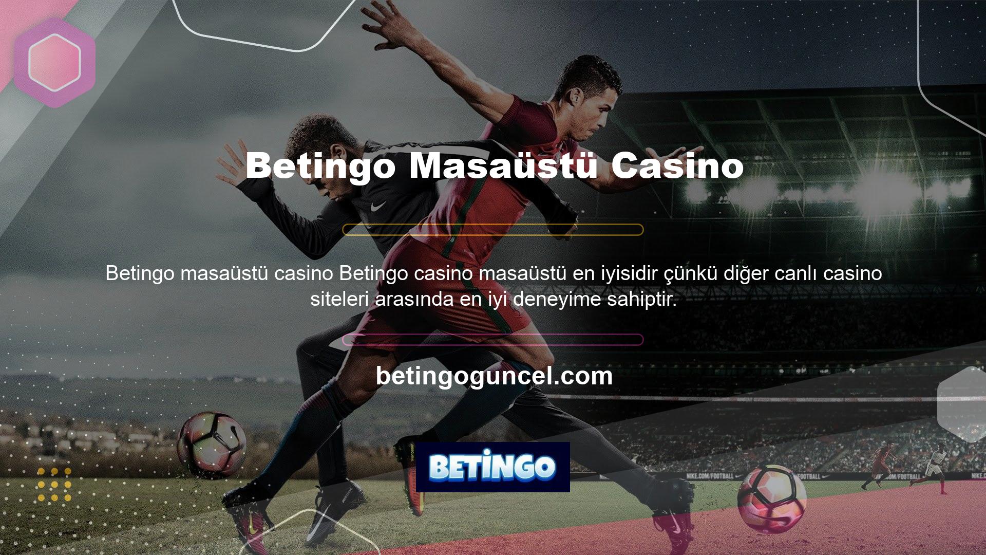 Güvenli ve hızlı bir hizmetin tadını çıkarmak için Betingo Online Casino web sitesinde bir hesap verebilirsiniz